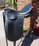 SOLD.....17.5" JEFFRIES DRESSAGE SADDLE M-MW