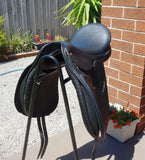 SOLD.....17.5" JEFFRIES DRESSAGE SADDLE M-MW
