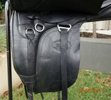 SOLD......17"  KENT & MASTERS S SERIES SURFACE BLOCK DRESSAGE HDR MW