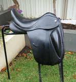 SOLD......17"  KENT & MASTERS S SERIES SURFACE BLOCK DRESSAGE HDR MW