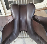 SOLD...........17" PH CLASSIC SHOW/DRESSAGE SADDLE W/XW WITH EXTRAS