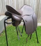 SOLD...........17" PH CLASSIC SHOW/DRESSAGE SADDLE W/XW WITH EXTRAS