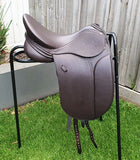 SOLD...........17" PH CLASSIC SHOW/DRESSAGE SADDLE W/XW WITH EXTRAS