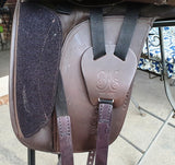 SOLD...........17" PH CLASSIC SHOW/DRESSAGE SADDLE W/XW WITH EXTRAS