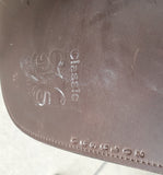 SOLD...........17" PH CLASSIC SHOW/DRESSAGE SADDLE W/XW WITH EXTRAS