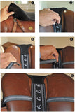 SEAT SAVER ACAVALLO GEL OUT 10MM S, M & L BLACK OR BROWN