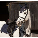 Vogue Ear Bonnet NAVY/SILVER M, L & XL