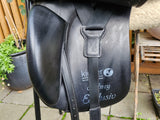 17-17.5" Kieffer Sydney Dressage Saddle Size 1