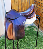 17" EQUILINE ELITE DRESSAE SADDLE,  MEDIUM, BROWN