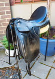 17" KIEFFER SYDNEY DRESSAGE SADDLE, BLACK, M/MW