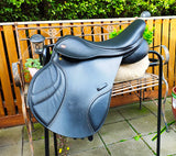 17" K&M S Series Jump saddle, wide gullet.  Pakenham Vic