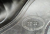 17" K&M S Series Jump saddle, wide gullet.  Pakenham Vic