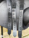 17" K&M S Series Jump saddle, wide gullet.  Pakenham Vic