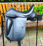 17" K&M S Series Dressage Saddle, High wither, wide gullet, Pakenham Vic ON HOLD