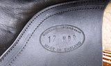 17" K&M S Series Dressage Saddle, High wither, wide gullet, Pakenham Vic ON HOLD