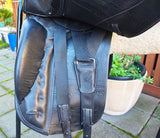 DR 17.5" Anky Salinero Dressage, XXW or MW, Black