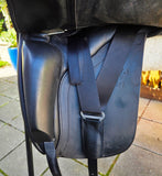 17.5" Ideal Suzannah Dressage saddle 17.5" Wide gullet. Pakenham Vic