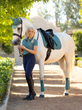 LEMIEUX LUXURY SUEDE DRESSAGE PAD SAGE LARGE