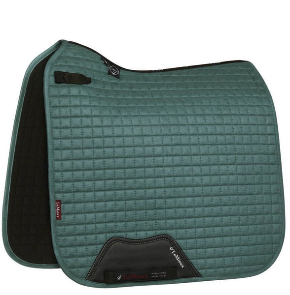 LEMIEUX LUXURY SUEDE DRESSAGE PAD SAGE LARGE