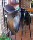 SOLD.........17" BRUCE SMITH DRESSAGE MW BROWN