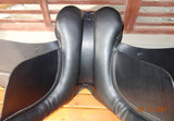 SOLD.........17" IDEAL DRESSAGE SADDLE MEDIUM GULLET AS NEW CONDITION