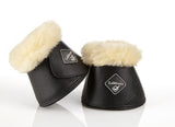 LeMieux WrapRound Lambskin Over Reach Boots White/Natural
