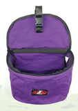 COLLAPSIBLE FEED BAG BLUE OR PURPLE