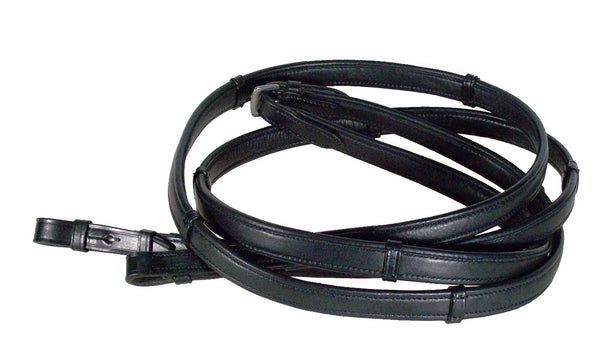 J&L Nappa Grip Reins Horse & Pony Size