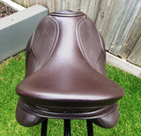 SOLD...........17" PH CLASSIC SHOW/DRESSAGE SADDLE W/XW WITH EXTRAS